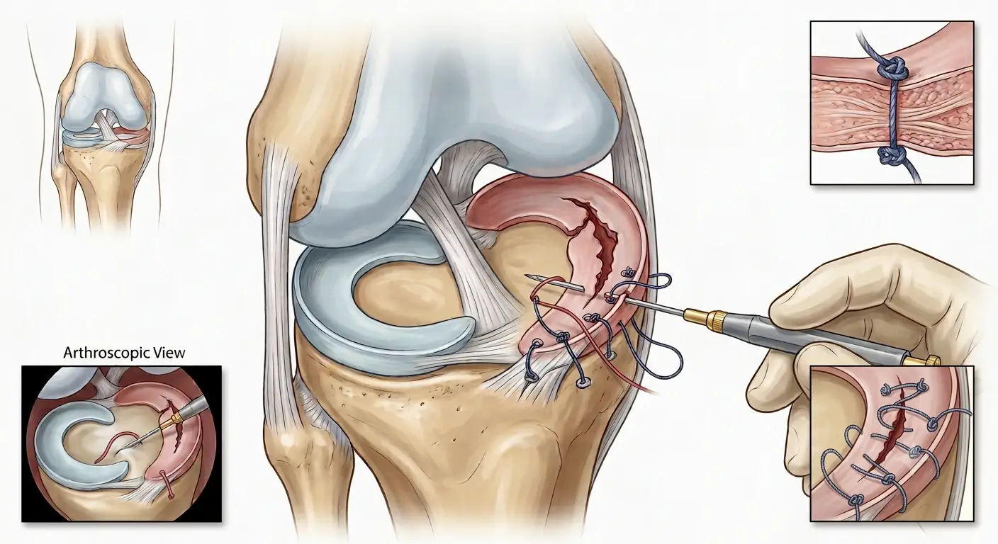 Reparación de menisco